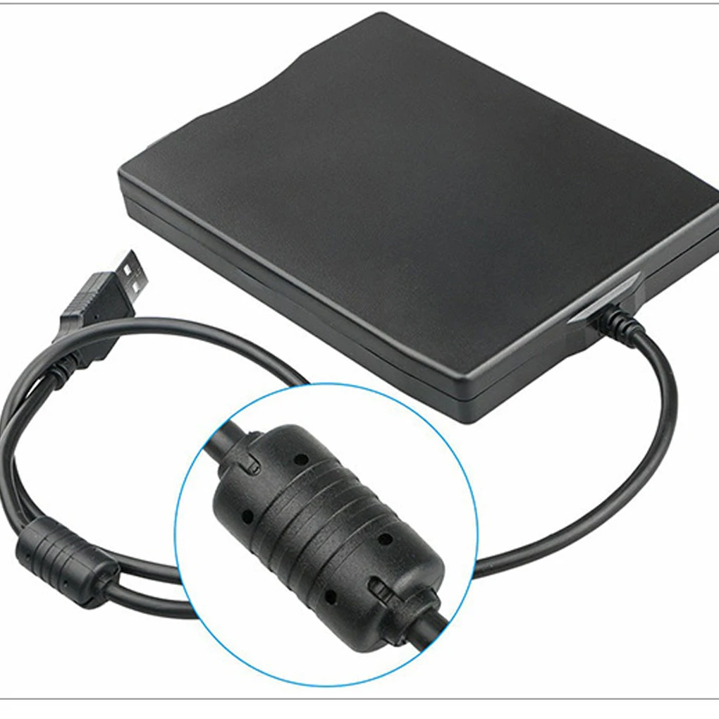 USB Floppy Disk Reader Drive 3.5In External Portable 1.44 MB FDD Diskette Drive For Windows 7 8 2000 XP Vista PC Laptop