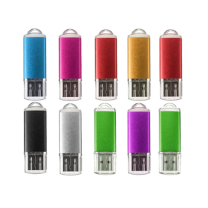 10 Pack USB Flash Drives in 5 Random Colors USB 2.0 Wholesale Lot Bulk Memory Sticks
