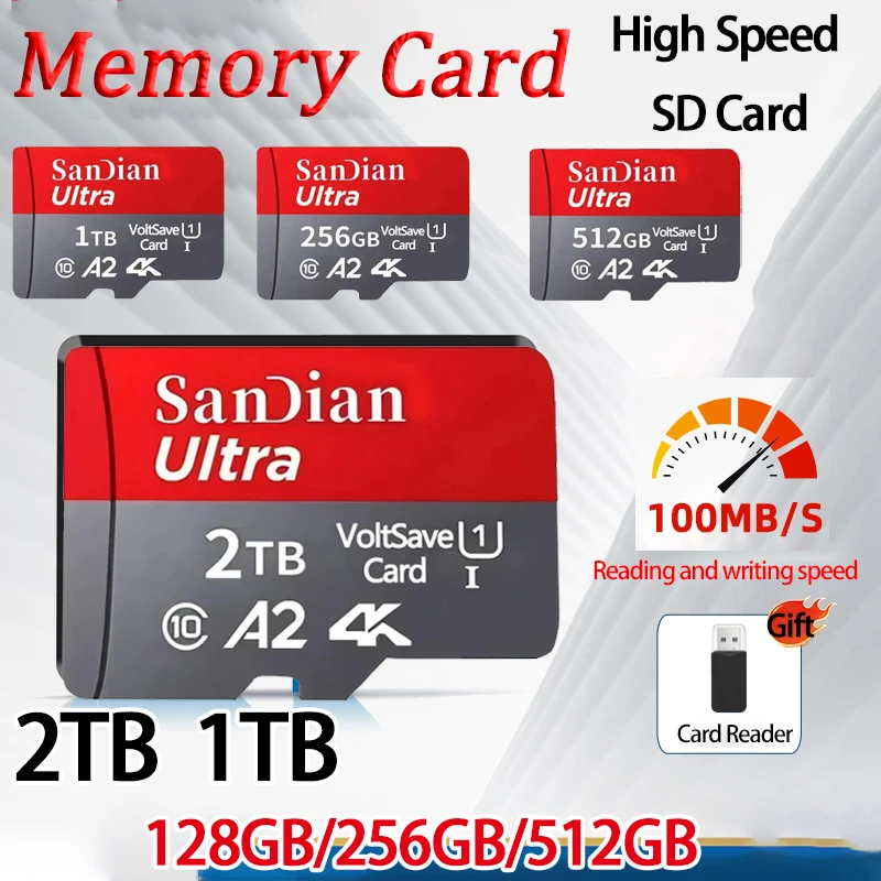 128GB Micro TF/ SD Card Class 10 High Speed Memory Cards Stable Performance SD Memory Card for Phones/Digital Camera/MP3 Player 128GB Micro TF/ SD Card Class 10 High Speed Memory Cards Stable Performance SD Memory Card for Phones/Digital Camera/MP3 Player
