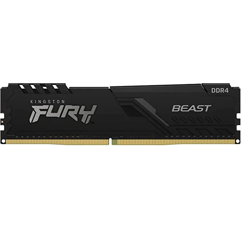 Kingston Fury Beast DDR4 8G 16G 32GB 3600 3200Mhz RAM PC Memory 288Pin XMP2.0 Heatsink For Desktop AMD or INTEL Motherboard
