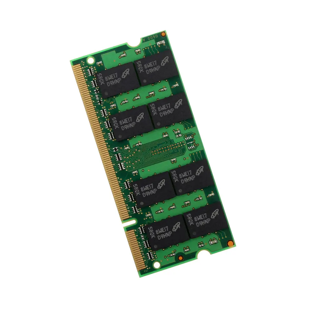 Crucial Memoria Laptop RAM DDR2 2GB 4GB (2x2GB) 667MHz 800MHz Memory SODIMM PC2-5300 PC2-6400 Non-ECC Unbuffered For Notebook Crucial Memoria Laptop RAM DDR2 2GB 4GB (2x2GB) 667MHz 800MHz Memory SODIMM PC2-5300 PC2-6400 Non-ECC Unbuffered For Notebook
