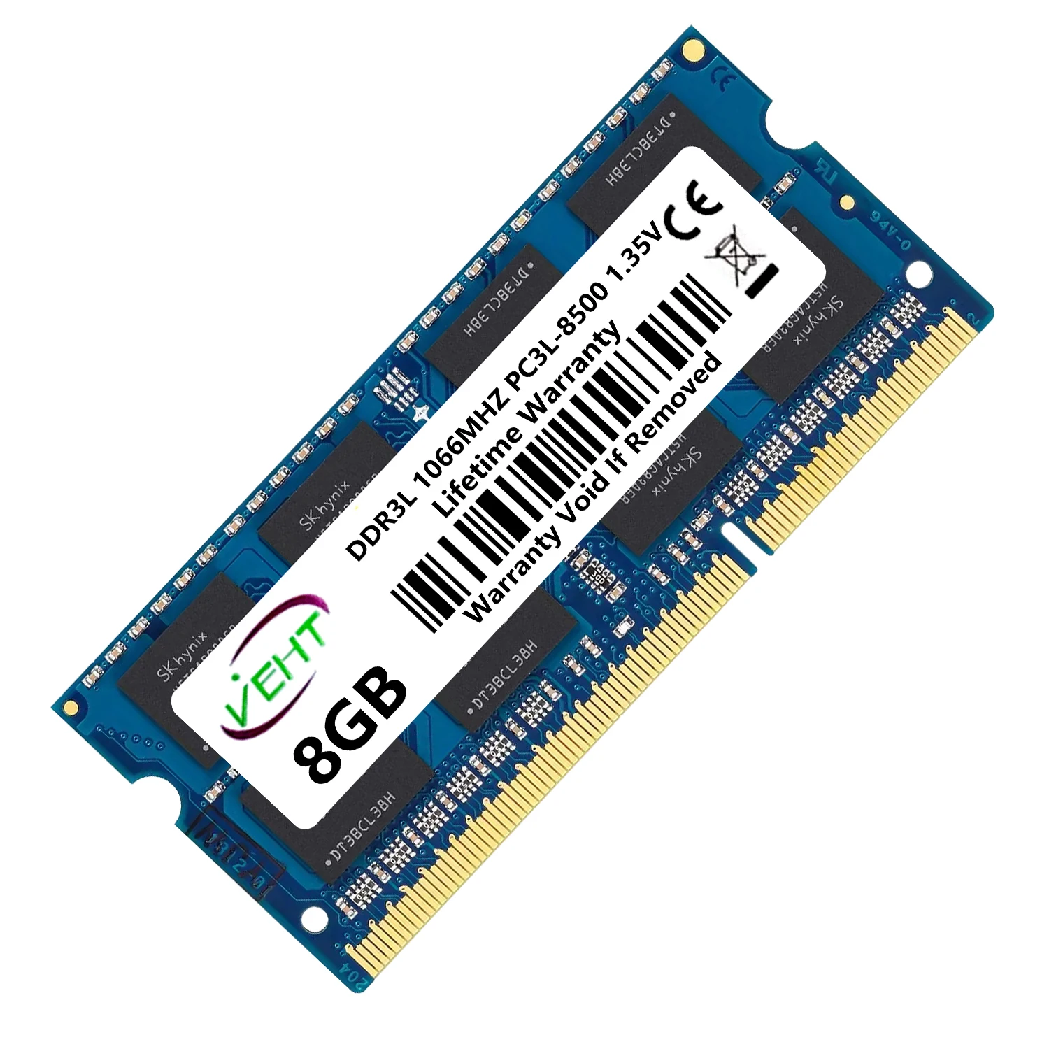 VEHT DDR3 DDR3L 2GB 4GB 8GB SODIMM Memories Ram 8500 10600 12800 204Pin PC3 1.5V PC3L 1.35V 1066 1333 1600Mhz Laptop Memory Ram - Image 3
