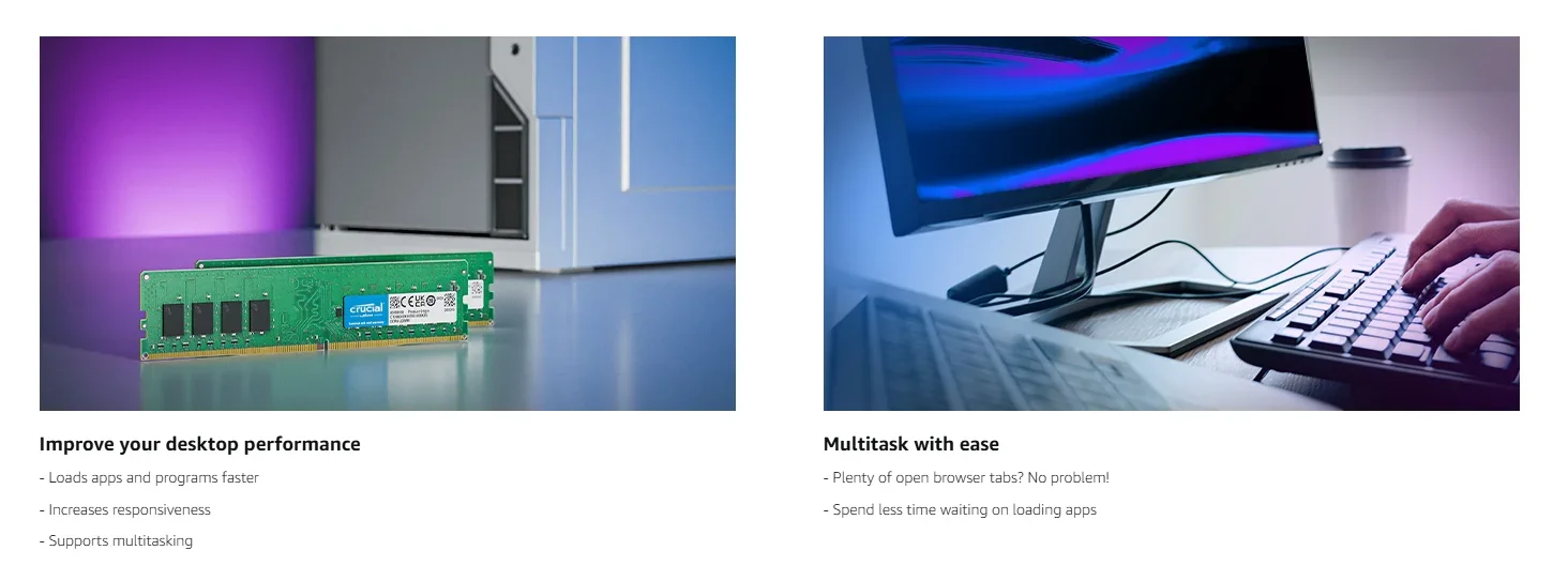 Crucial DDR3 RAM Dektop 4GB 8GB 1333mhz 1600mhz DIMM Memory PC3-12800 PC RAM Crucial DDR3 RAM Dektop 4GB 8GB 1333mhz 1600mhz DIMM Memory PC3-12800 PC RAM