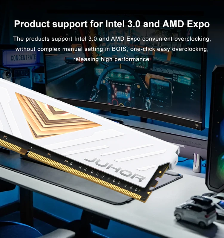 JUHOR RAM DDR5 16GB 5600MHz 6000MHz 4800MHz DIY Computer Gaming Desktop Memory JUHOR RAM DDR5 16GB 5600MHz 6000MHz 4800MHz DIY Computer Gaming Desktop Memory