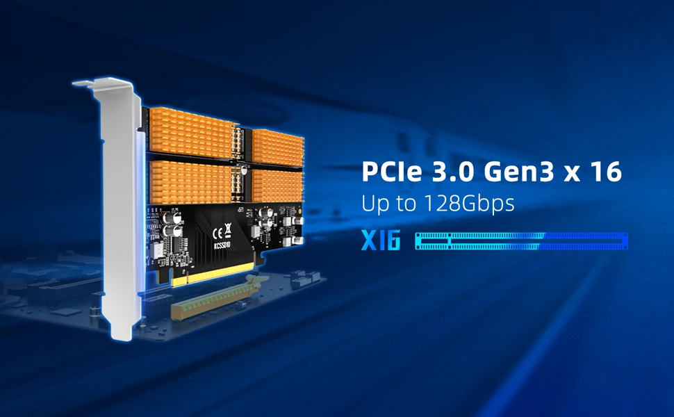 MAIWO NVMe Expansion Card PCIe 3.0 to M.2 NVMe SSD Converter 4 Bay Raid Array Card PC Motherboard PCI-e X16 for 2242 2260 2280mm MAIWO NVMe Expansion Card PCIe 3.0 to M.2 NVMe SSD Converter 4 Bay Raid Array Card PC Motherboard PCI-e X16 for 2242 2260 2280mm