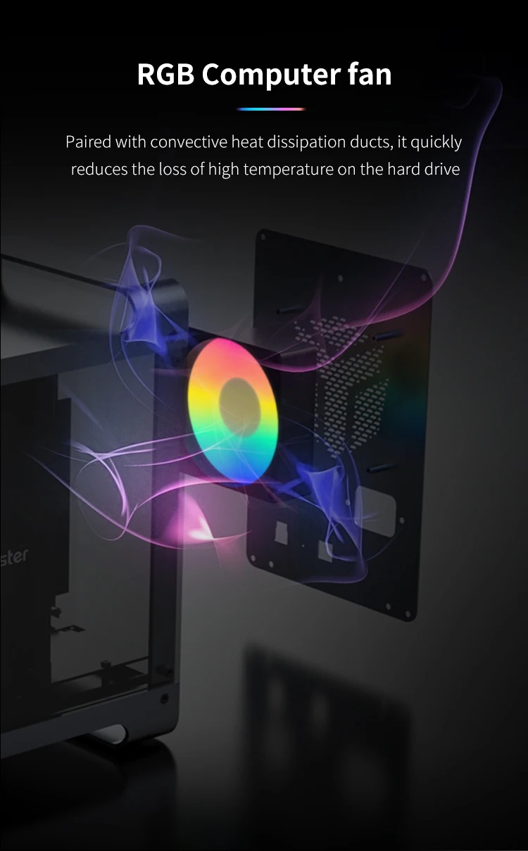 Yottamaster 2.5 3.5 inch SATA HDD SSD Enclosure 4/5 Bay RAID External Case House Multi Slot Port 5*18TB RGB Silent Fan HDD Case Yottamaster 2.5 3.5 inch SATA HDD SSD Enclosure 4/5 Bay RAID External Case House Multi Slot Port 5*18TB RGB Silent Fan HDD Case