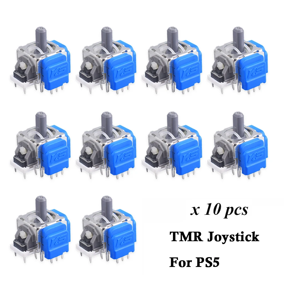 10Pcs Tmr Electromagnetic Joystick Replacement for Ps5 Gamepad 3D Analog Stick Sensor Module for Ps4 Xbox One & Elite Controller - Image 3
