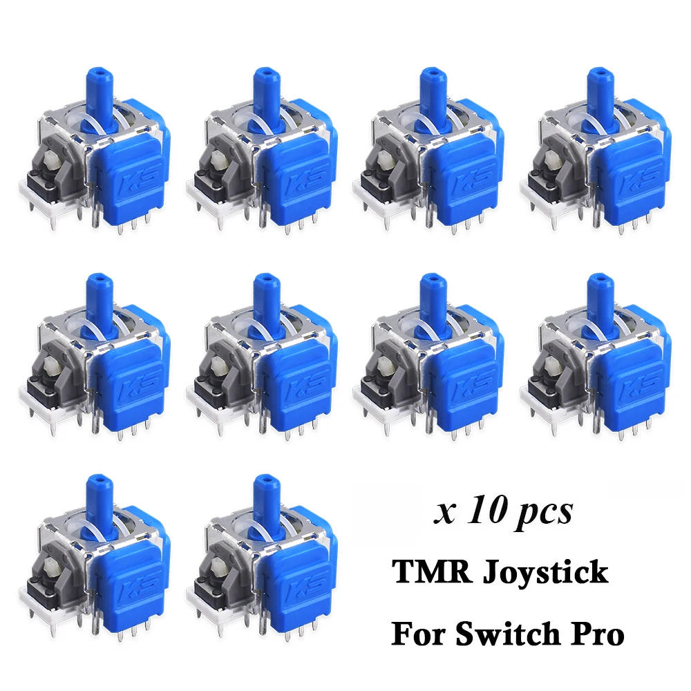 10Pcs Tmr Electromagnetic Joystick Replacement for Ps5 Gamepad 3D Analog Stick Sensor Module for Ps4 Xbox One & Elite Controller - Image 6