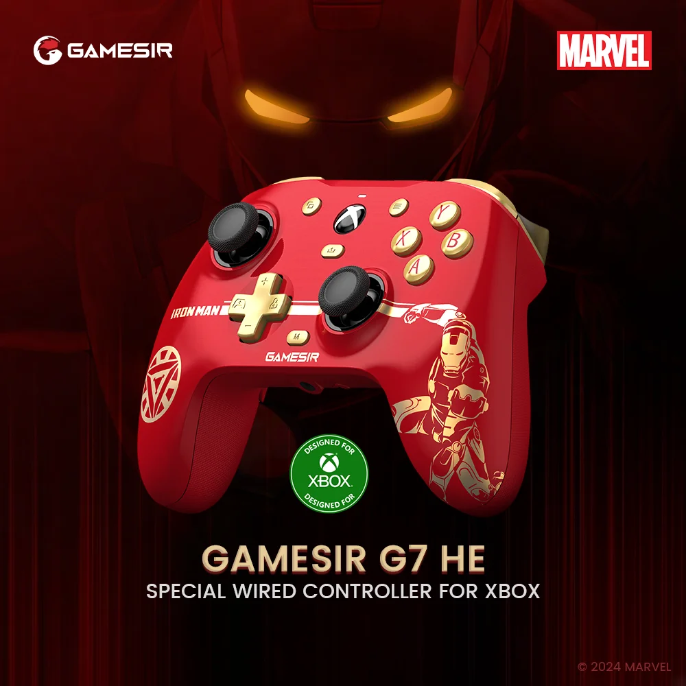GameSir G7 HE Xbox Gaming Controller Hall Effect Gamepad for Xbox Series X, Xbox Series S, Xbox One, Steam and Windows PC GameSir G7 HE Xbox Gaming Controller Hall Effect Gamepad for Xbox Series X, Xbox Series S, Xbox One, Steam and Windows PC