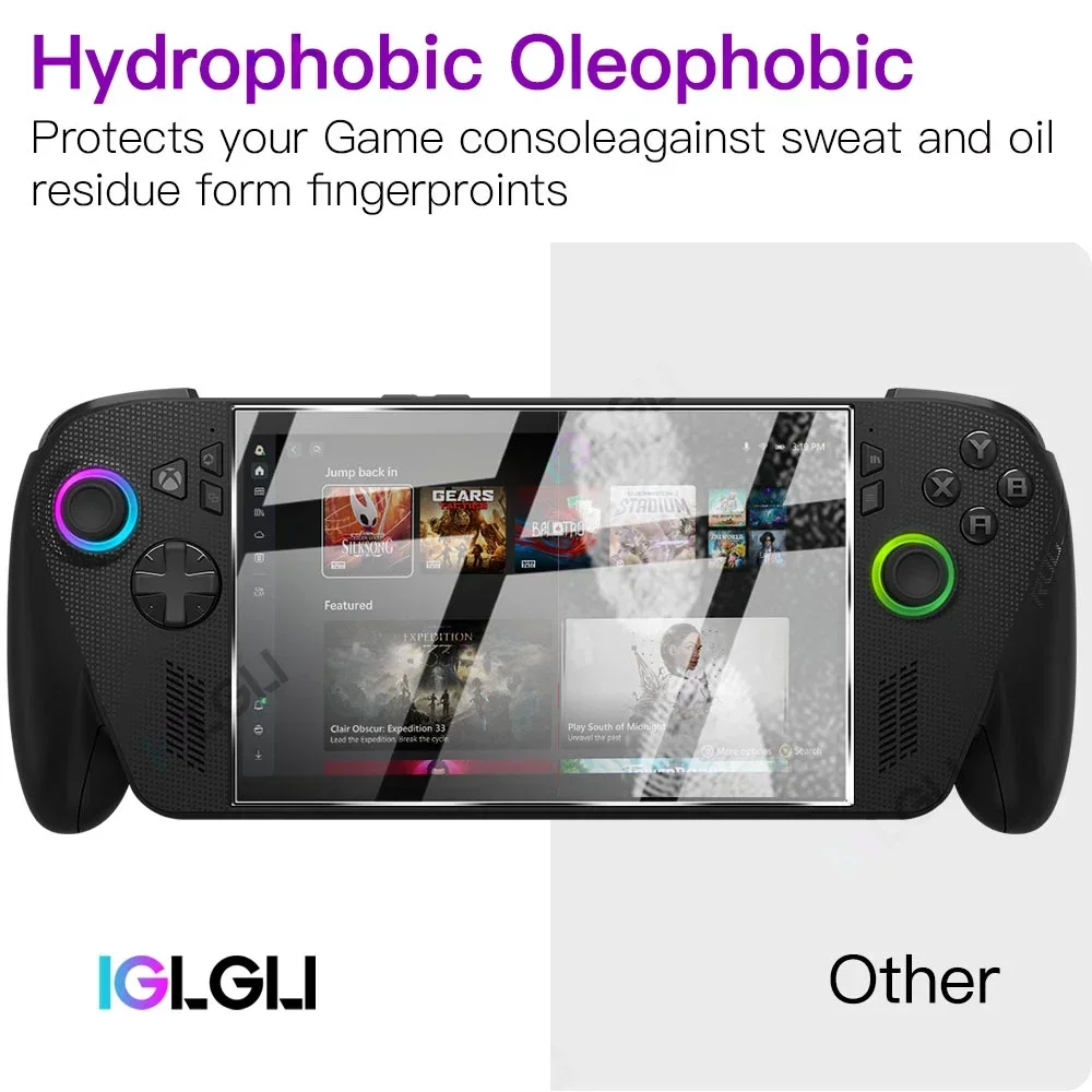 3 in 1 Accessories Kit for ROG Xbox Ally / Ally X Protective Case with Screen Protector and Carrying Bag Travel Storage Cover - Image 2