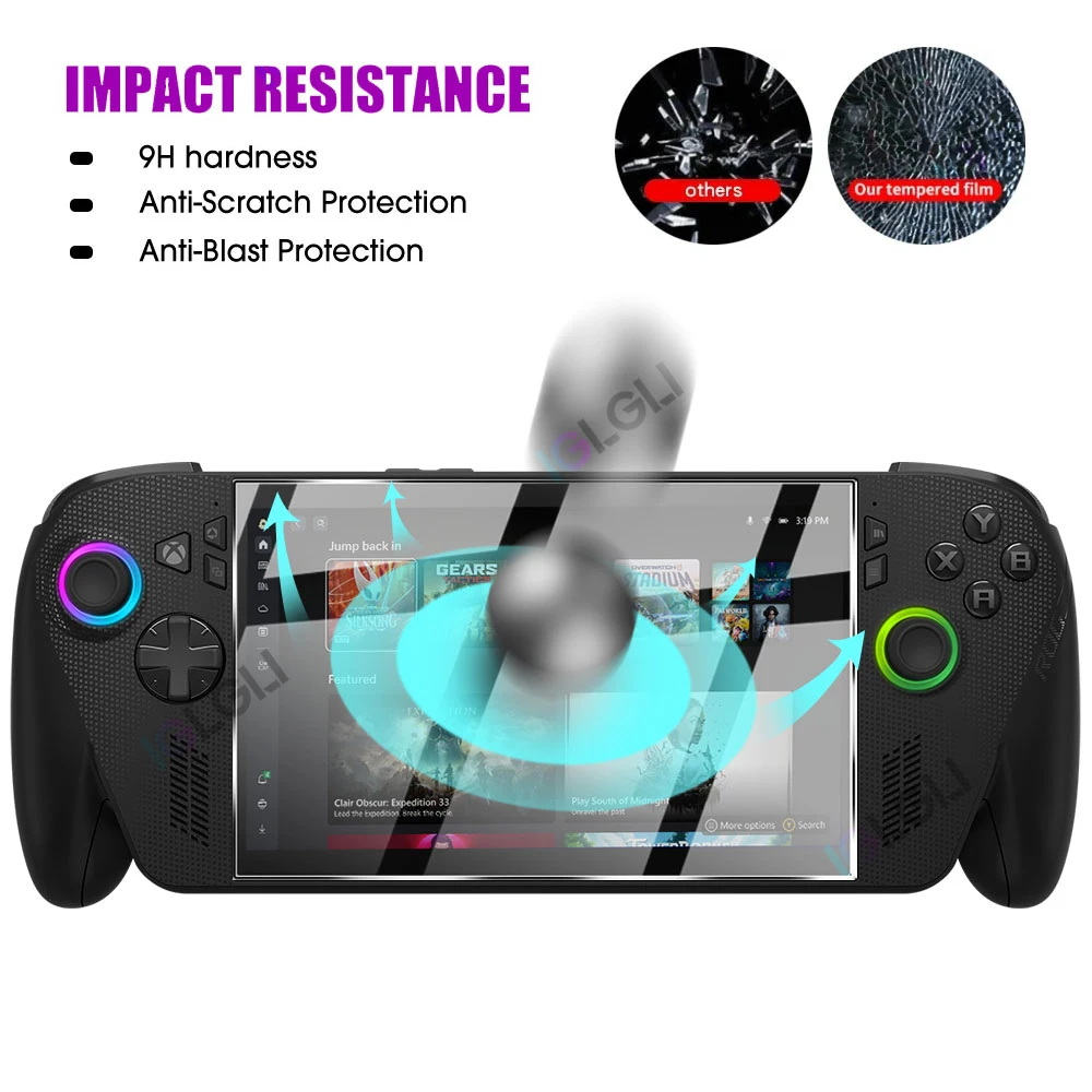 3 in 1 Accessories Kit for ROG Xbox Ally / Ally X Protective Case with Screen Protector and Carrying Bag Travel Storage Cover 3 in 1 Accessories Kit for ROG Xbox Ally / Ally X Protective Case with Screen Protector and Carrying Bag Travel Storage Cover