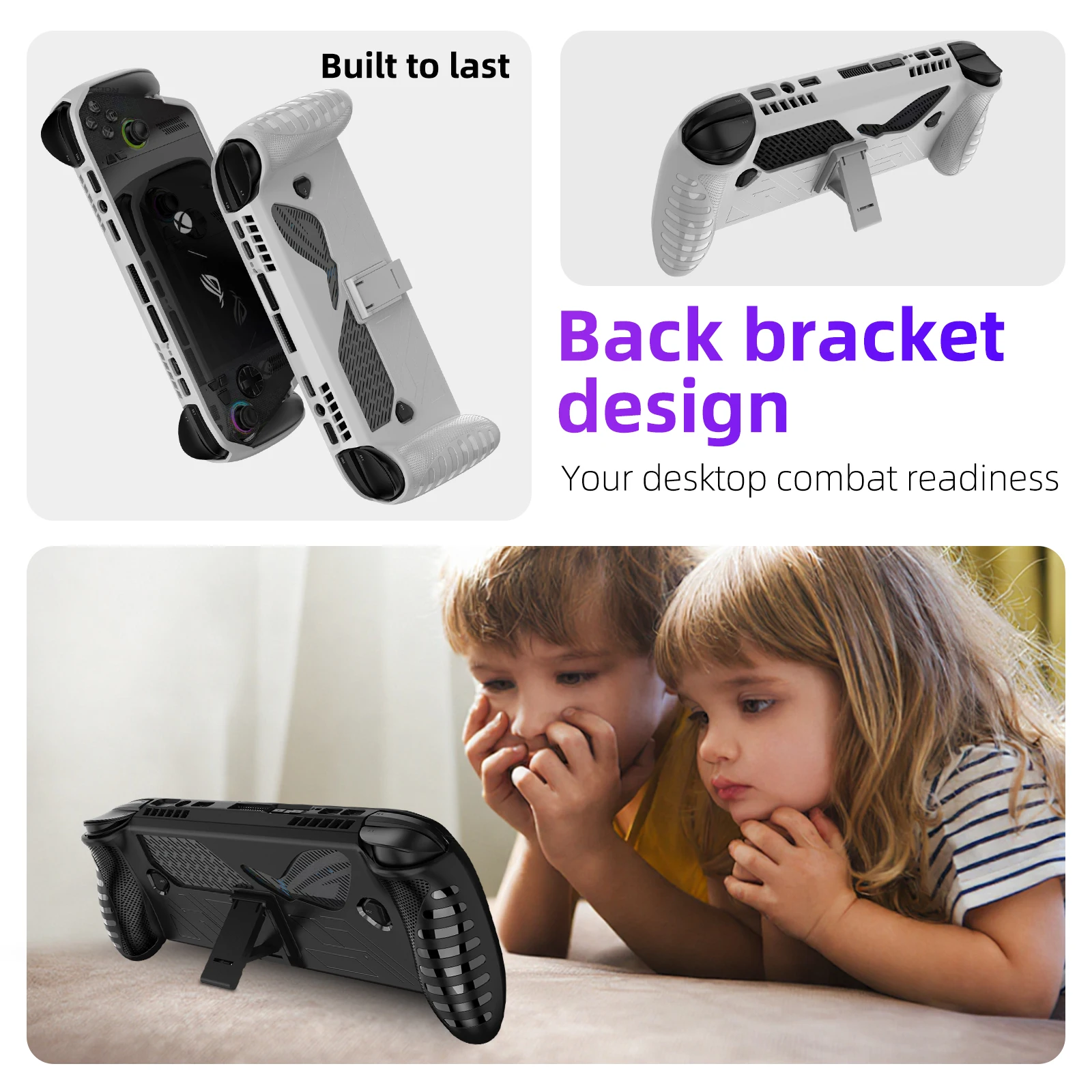 3 in 1 Accessories Kit for ROG Xbox Ally / Ally X Protective Case with Screen Protector and Carrying Bag Travel Storage Cover 3 in 1 Accessories Kit for ROG Xbox Ally / Ally X Protective Case with Screen Protector and Carrying Bag Travel Storage Cover