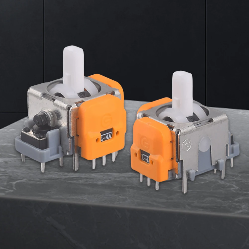 10Pcs 3D Hall Effect Joystick Adjustable Analog Stick Sensor Module Thumbsticks Module Repair Parts for PS4/PS5/XBox/Switch