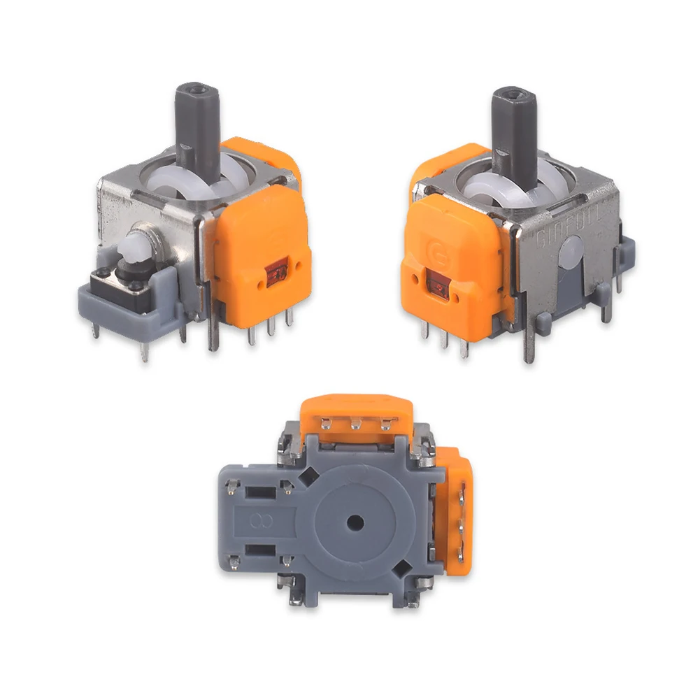 10Pcs 3D Hall Effect Joystick Adjustable Analog Stick Sensor Module Thumbsticks Module Repair Parts for PS4/PS5/XBox/Switch