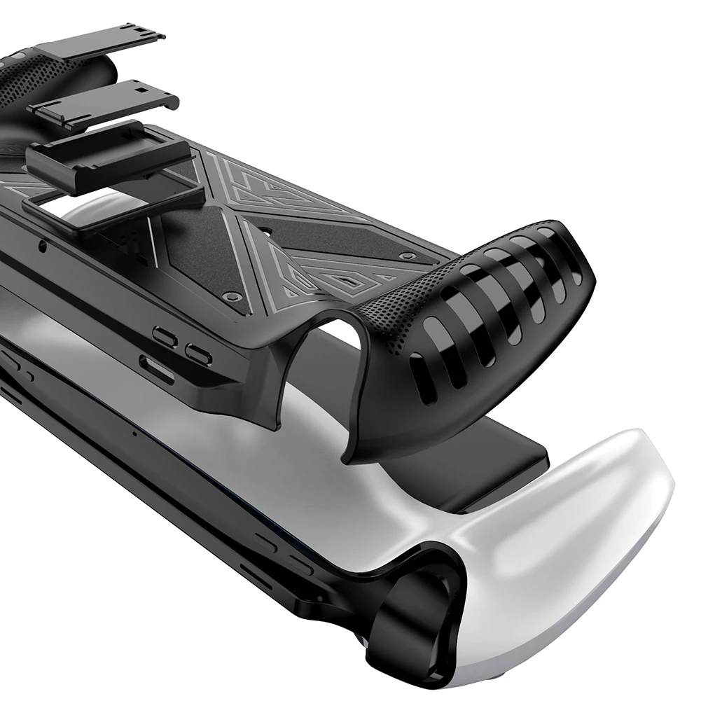 Protective Case Cover Shockproof Game Machine Grip Shell Case Anti-Scratch Game Console Protective Cover for PS5 Portal