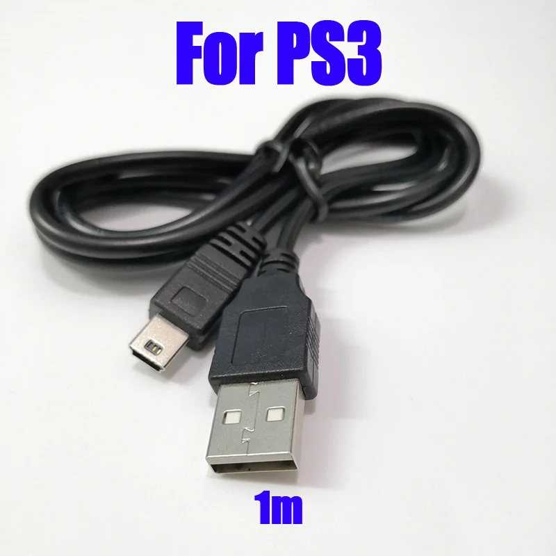 1PC 0.8m 1m 1.5m 1.8m 3m USB Power Charger Charging Cable Cord For Playstation 3 For PS3 Controller Accessories Black 1PC 0.8m 1m 1.5m 1.8m 3m USB Power Charger Charging Cable Cord For Playstation 3 For PS3 Controller Accessories Black