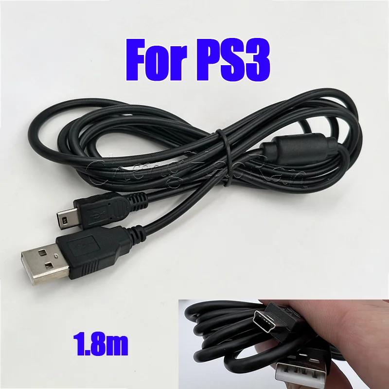 1PC 0.8m 1m 1.5m 1.8m 3m USB Power Charger Charging Cable Cord For Playstation 3 For PS3 Controller Accessories Black 1PC 0.8m 1m 1.5m 1.8m 3m USB Power Charger Charging Cable Cord For Playstation 3 For PS3 Controller Accessories Black