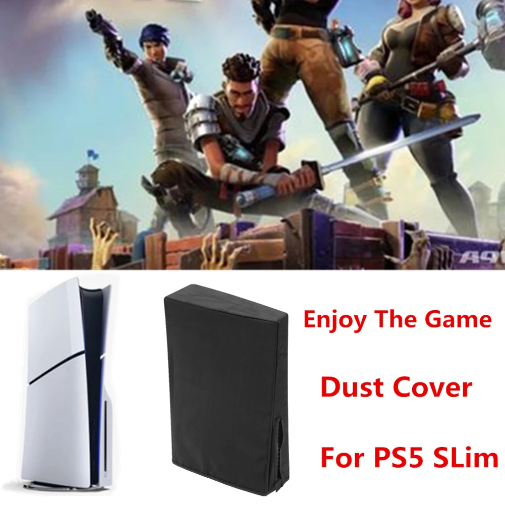Vertical/Horizontal Dust Case for PS5 Slim Console Host Guard Case Anti-Scratch Protective Case for Playstation 5 Slim Accessory