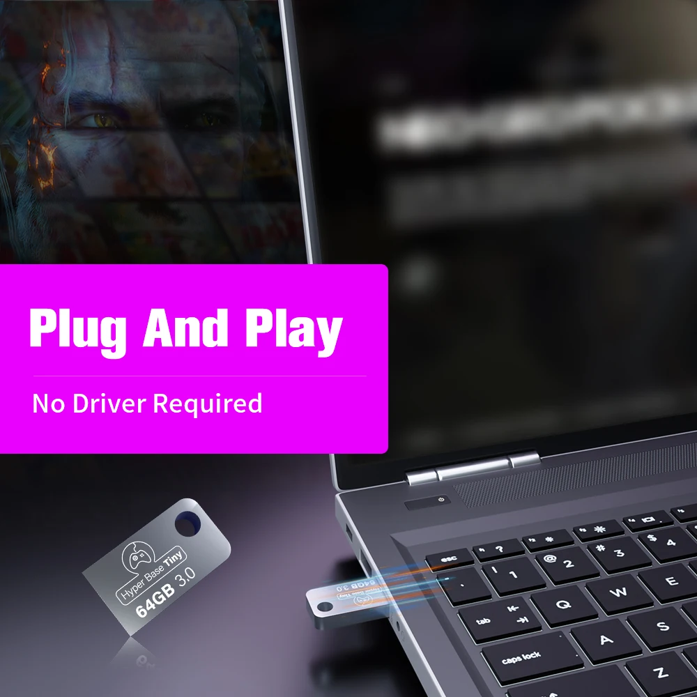 64G USB Game Stick With 8300+ Retro Games For PSP/N64/SNES/NES/DS/Gameboy For Windows PC&Handheld Retro Game Console USB Stick - Image 5