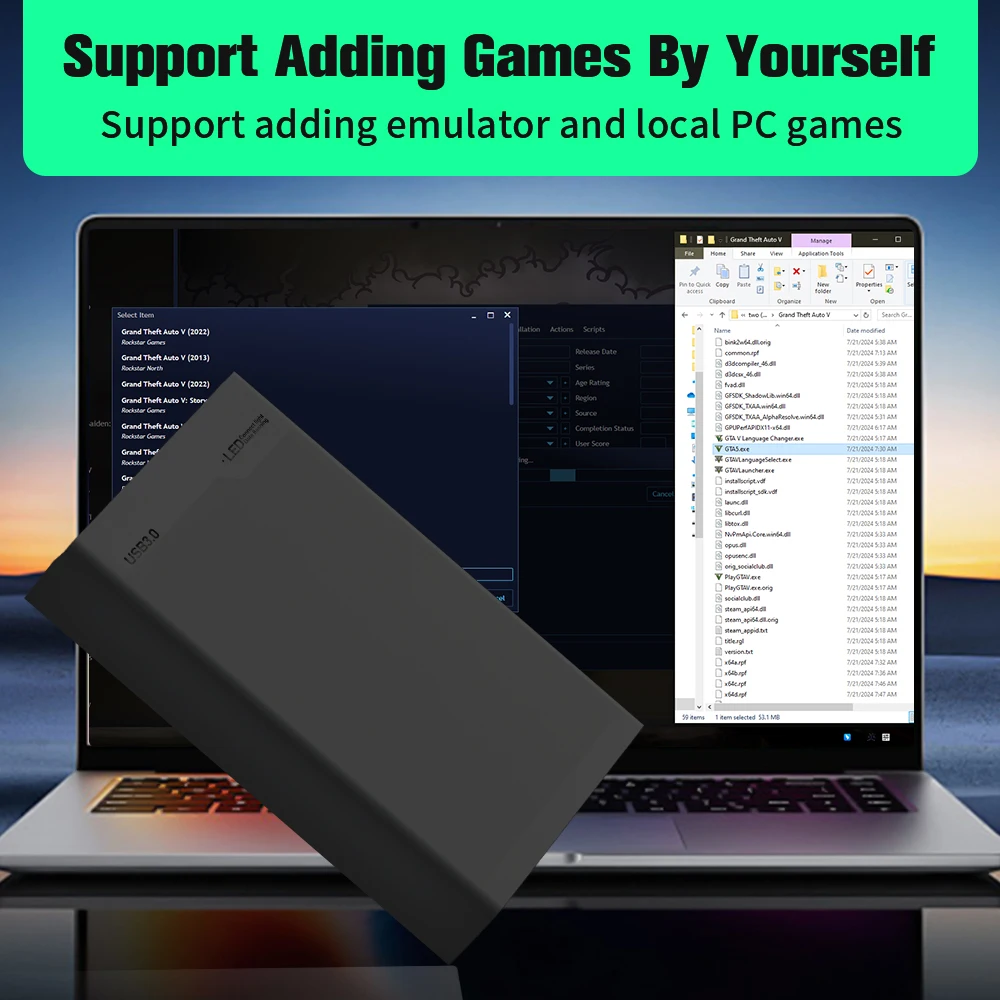 500G Game Hard Drive With 38000+Games For Xbox/PS3/PS2/Gamecube/Wii/Wiiu/Switch 3 System in 1 Plug&Play Game Consoles For WIN PC 500G Game Hard Drive With 38000+Games For Xbox/PS3/PS2/Gamecube/Wii/Wiiu/Switch 3 System in 1 Plug&Play Game Consoles For WIN PC