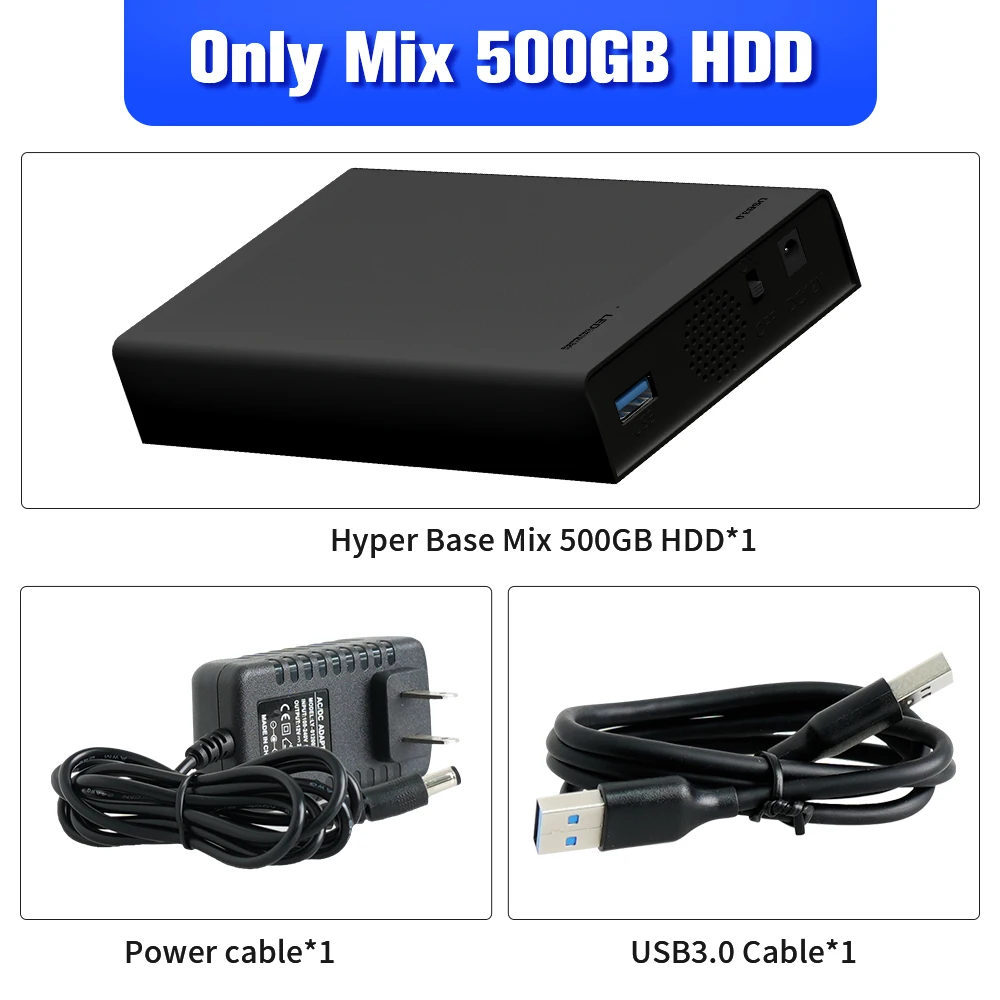 Only Mix 500GB HDD