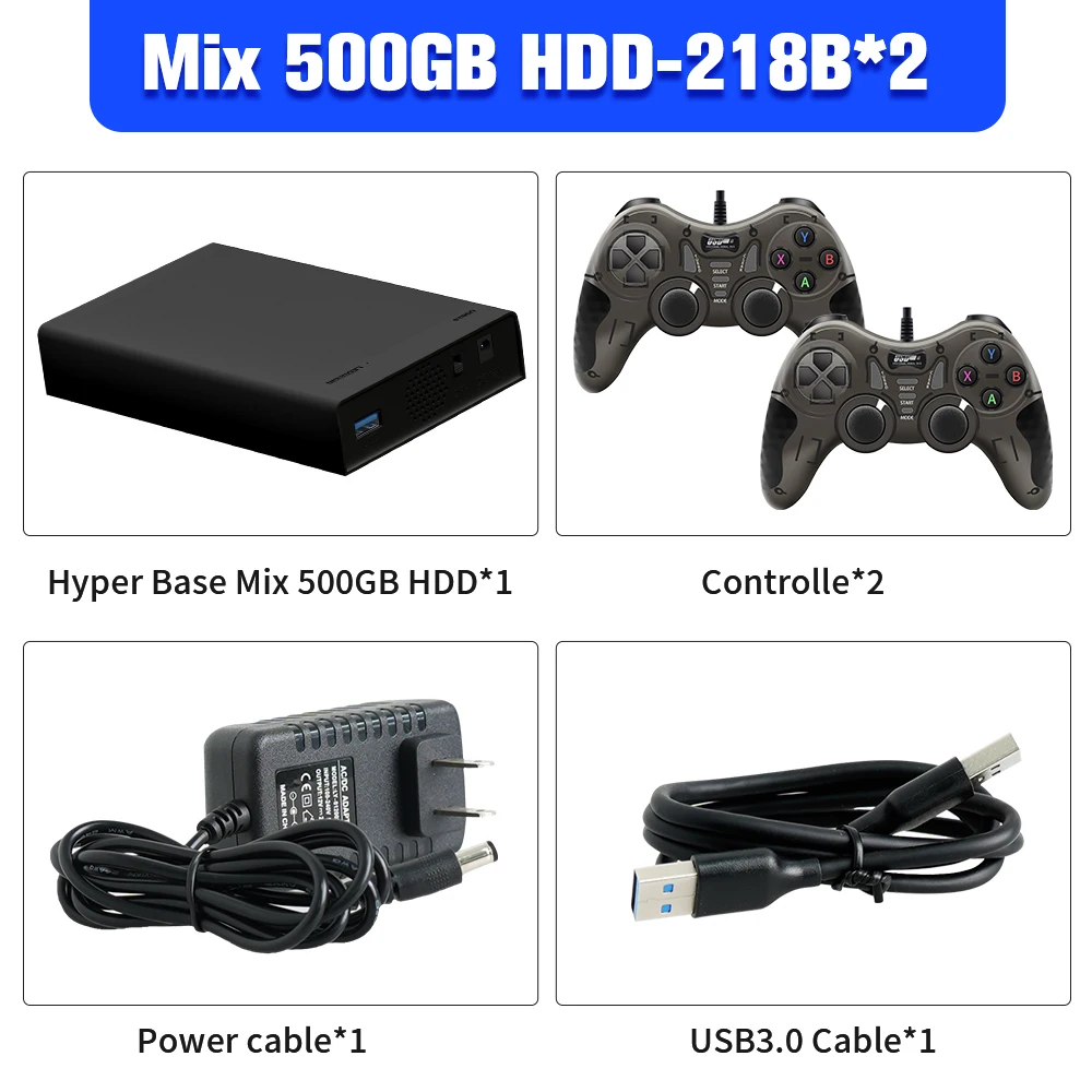 Mix 500GB HDD-218Bx2