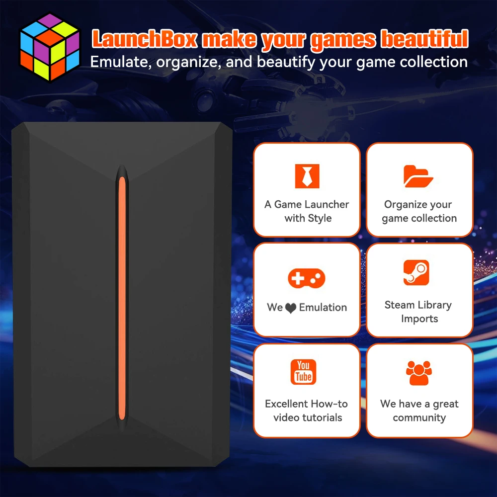 Launchbox Gaming Hard Drive Disk Retro Game Console for PS4/PS3/PS2/WiiU/Wii/N64/DC/PS1 for Win PC/Laptop With 3760+PC/3D Games Launchbox Gaming Hard Drive Disk Retro Game Console for PS4/PS3/PS2/WiiU/Wii/N64/DC/PS1 for Win PC/Laptop With 3760+PC/3D Games