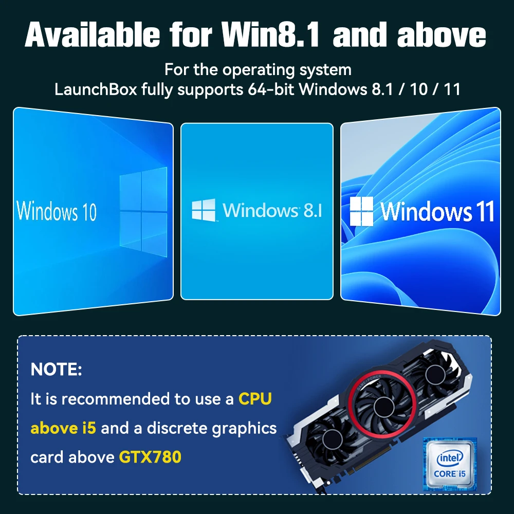 Retrobat＆Playnite System HDD Retro Game Console for PS3/PS2/WIIU/WII/Switch/MAME 50+Emulators 38293 Games＆42 AAA PC Games for PC