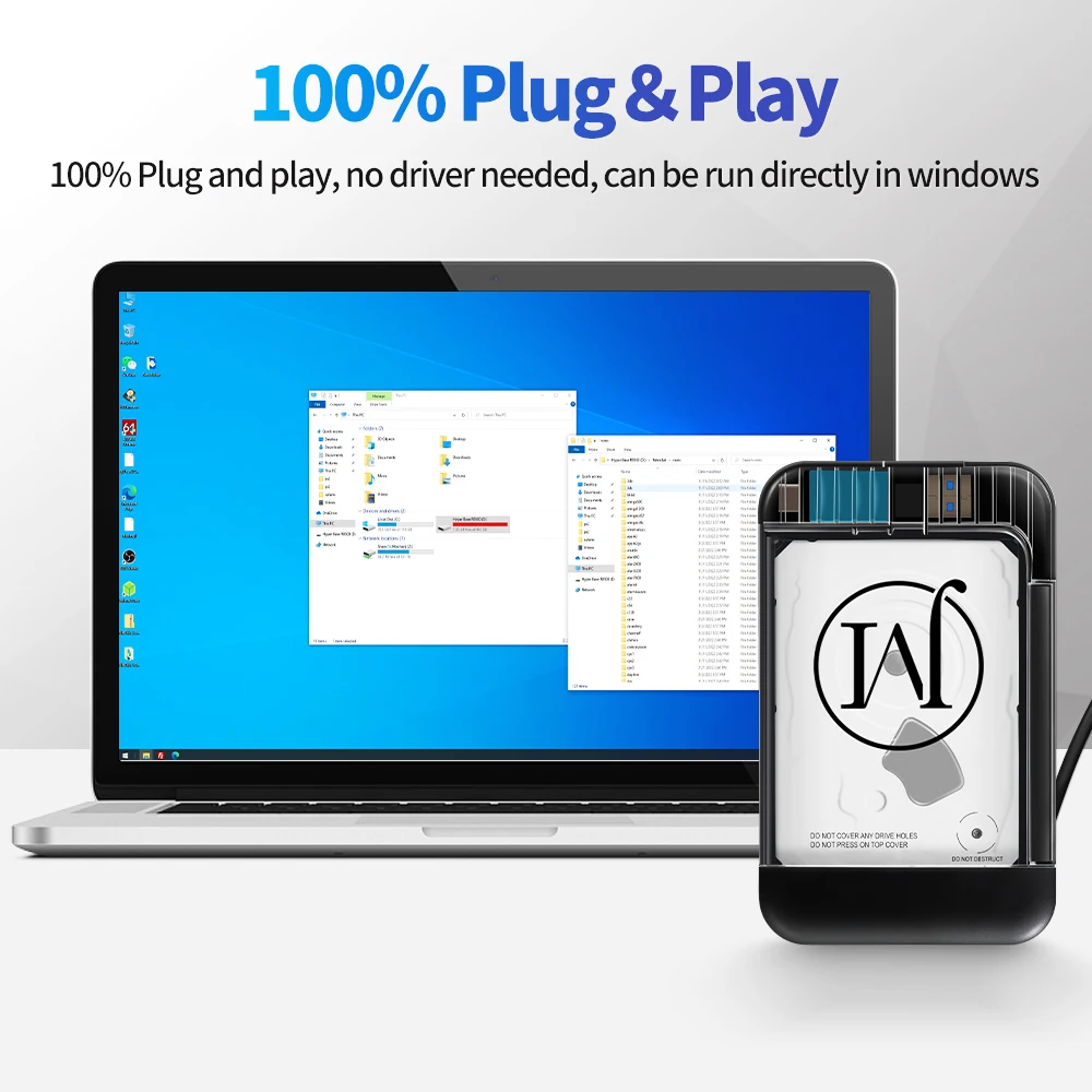 Portable 500G Retrobat Gaming HDD Game Consoles 70+Emulator 64000+Retro Games for PS3/PS2/DC/N64/PSP/MAME/SS/PS1  for Windows PC