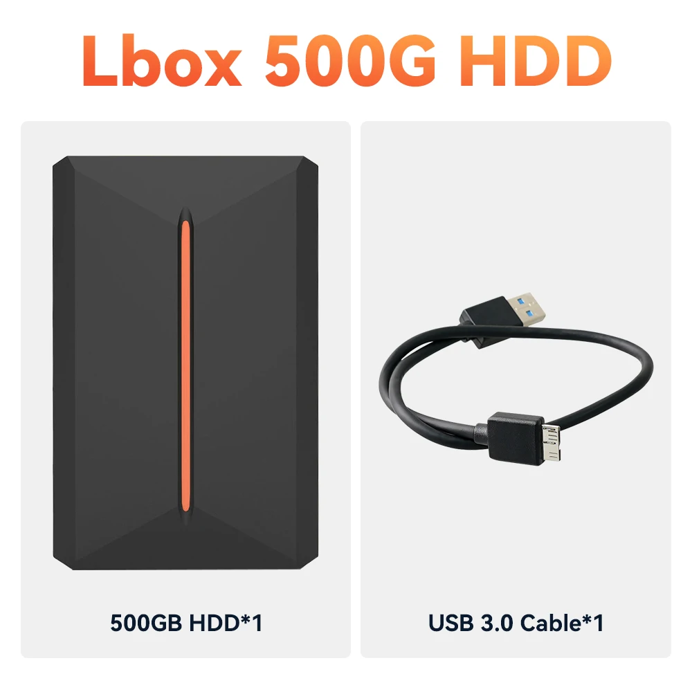 Lbox500G HDD
