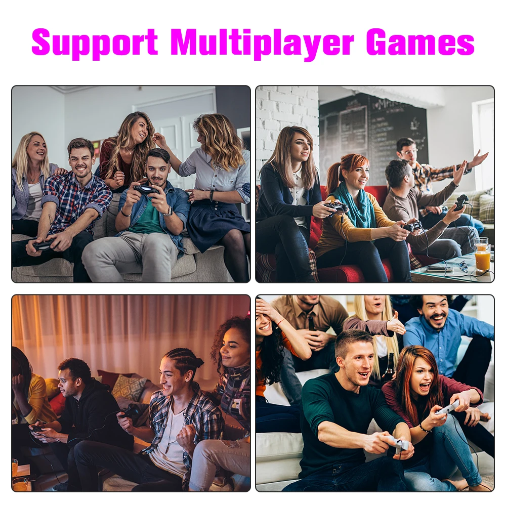 64G USB Game Stick With 8300+Retro Games For PSP/N64/SNES/NES/Gameboy/Dreamcast/DS For Windows PC&Handheld Retrobat Game Console