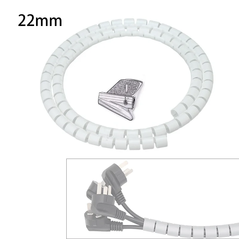 22mm White 2m