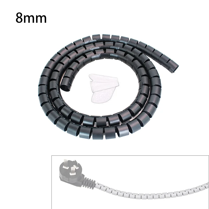 8mm Black 2m